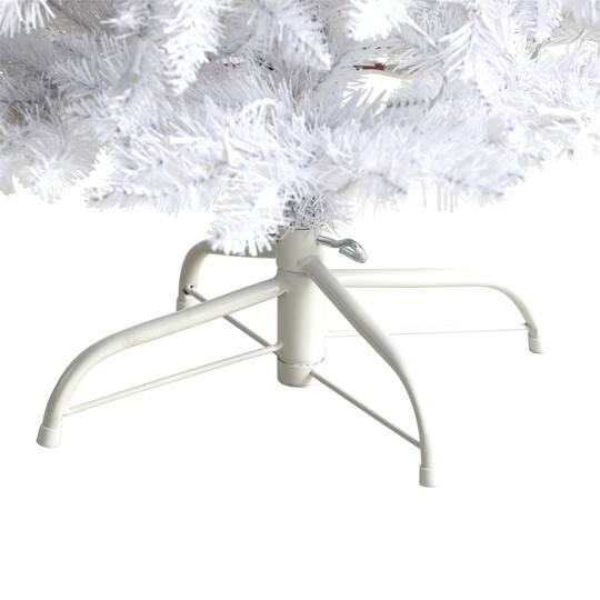 4ft. Pre-Lit White Artificial Christmas Tree, Warm White LED Lights